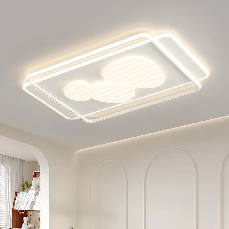 plafonnier à led moderne pour décoration intérieure et luminaires élégants - vue 5 sur 11