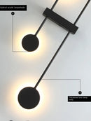 Minimalist nordic wall light for creative and modern interiors