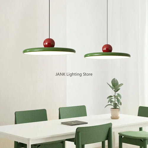 Rétro médiéval Bauhaus soucoupe volante suspension Restaurant salon étude lustre créatif LED lampe de décoration intérieure - vue 5 sur 15