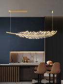 lustre led moderne minimaliste luxe italien pour restaurant bar