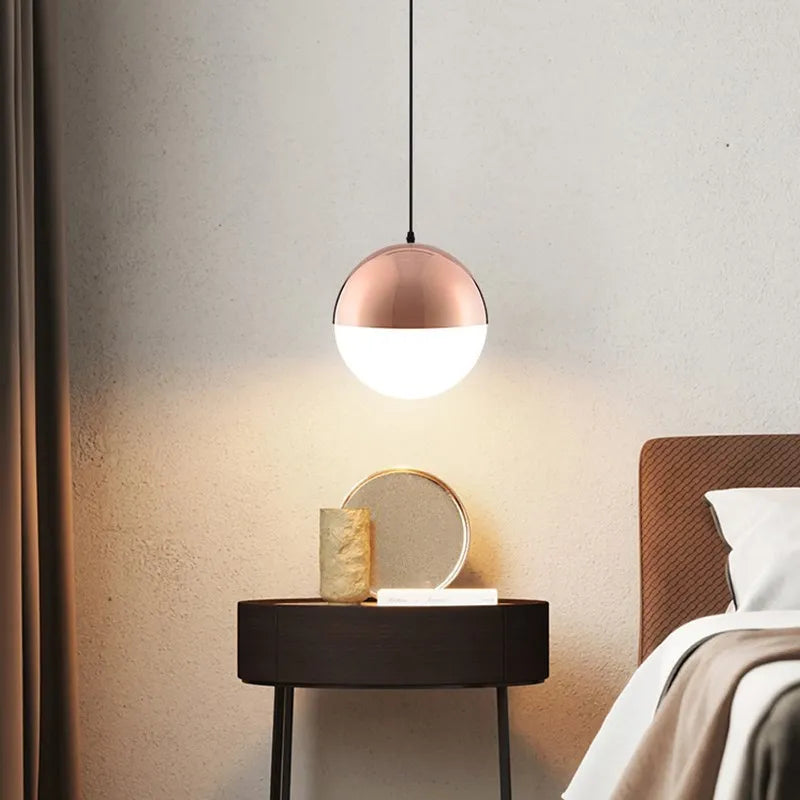 lampe suspendue moderne led intérieur salon chambre étude banquet - vue 3 sur 24