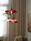 suspension en verre décoratif moderne style japonais