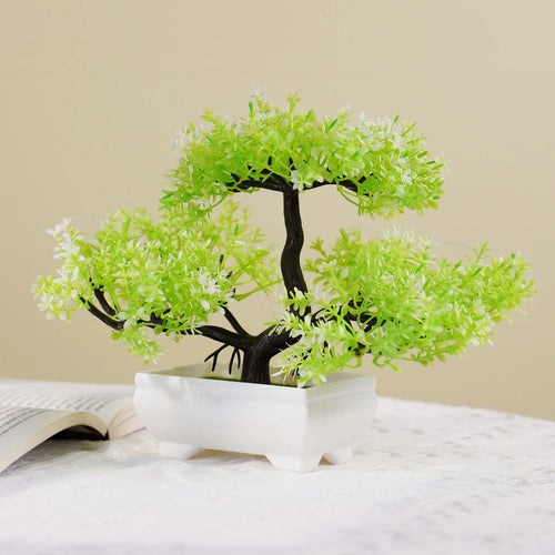 plantes artificielles bonsaï petit arbre décoration intérieure et extérieure - vue 3 sur 32