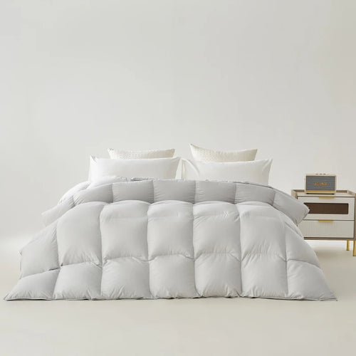 Down comforter, white goose down home dormitory blanket, winter all cotton thick quilt core, winter quilt, pure cotton quilt - vue 7 sur 6