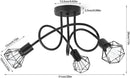 LED E14 Modern Spider Lamp for Home Decoration, Simple Lighting, Roof Lamp for Bedroom, Dining Room and Living Room