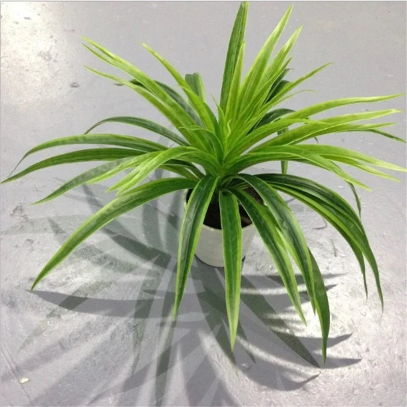 plantes artificielles chlorophytum décoratives pour intérieur sans pot - vue 4 sur 12