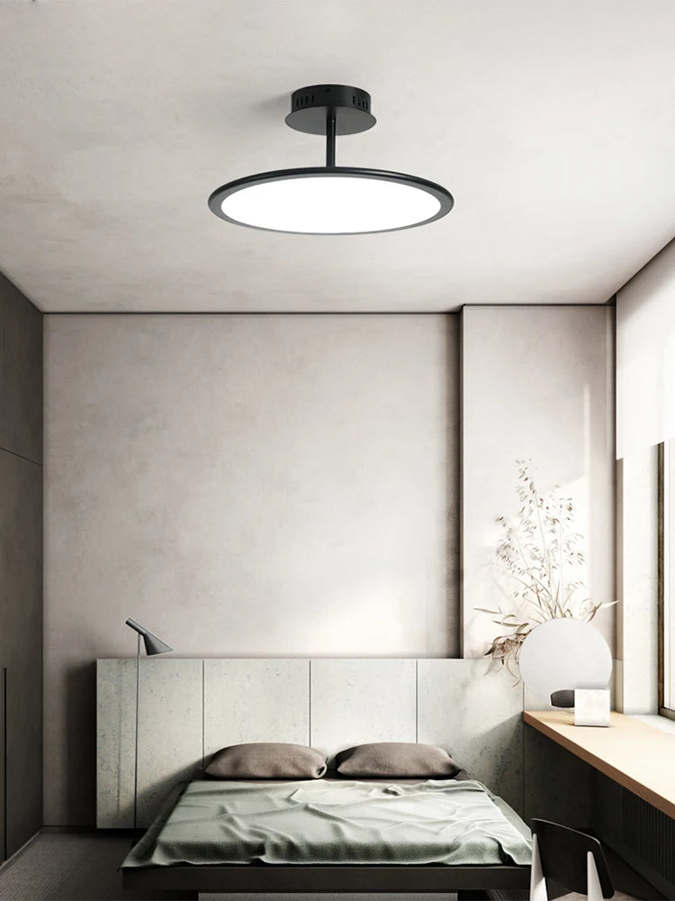 Minimalist dimmable decorative LED pendant light - vue 5 sur 12