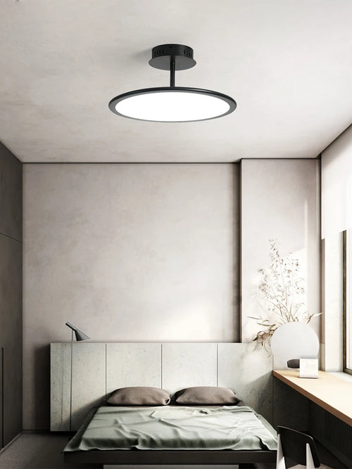 Minimalist dimmable LED decorative pendant light for the home - vue 6 sur 12