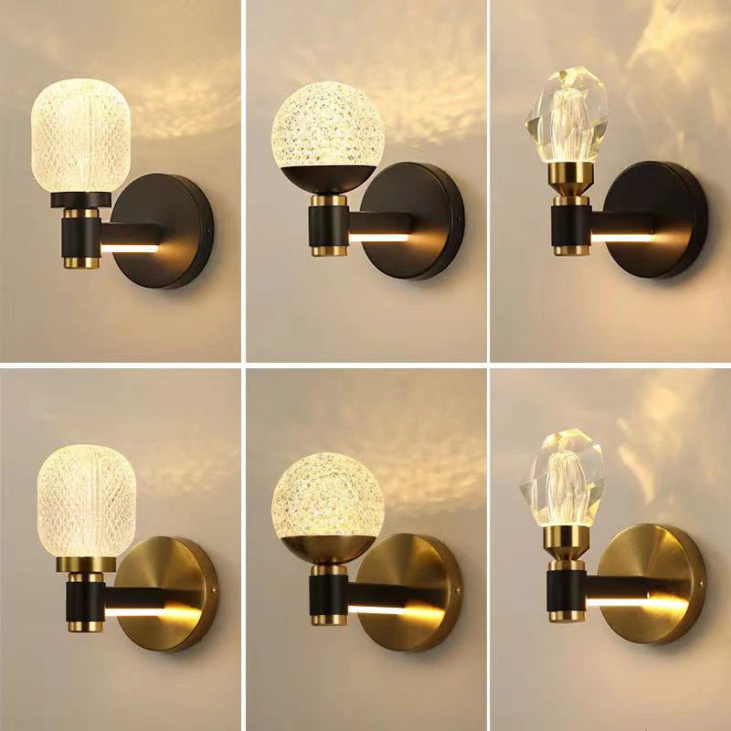 applique murale moderne à led pour décoration intérieure chaleureuse - vue 4 sur 12
