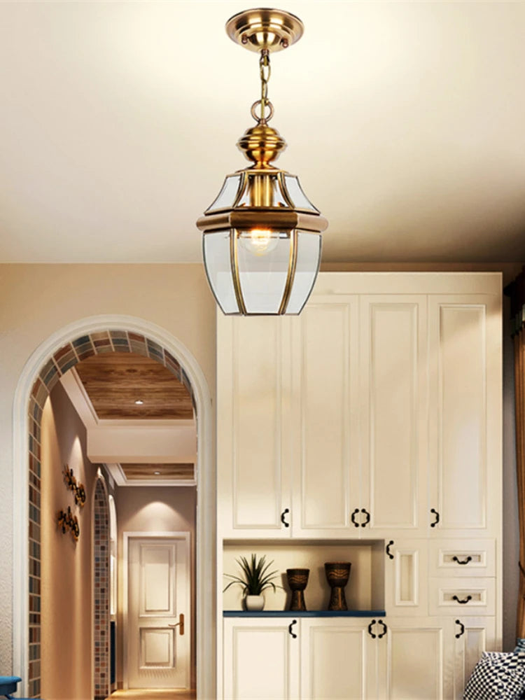 Suspension LED antiques pour balcon moderne - vue 3 sur 7