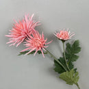 Artificial chrysanthemum plant realistic touch commercial decoration
