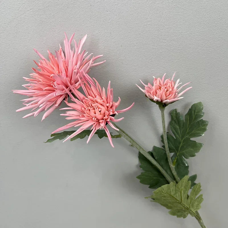 Artificial chrysanthemum plant realistic touch commercial decoration - vue 12 sur 12