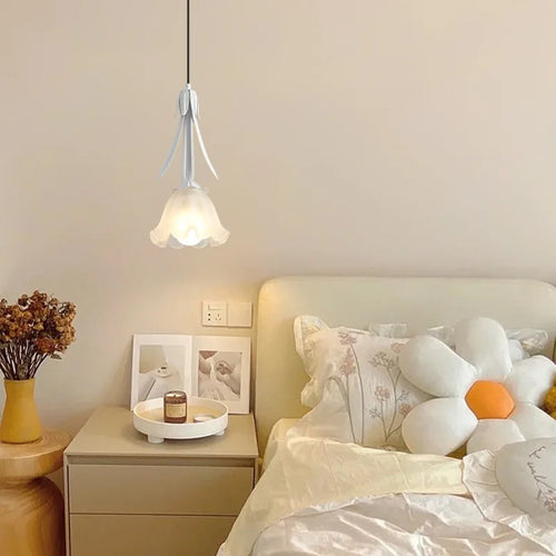 lustre en verre pour éclairage suspendu dans les espaces modernes - vue 5 sur 12