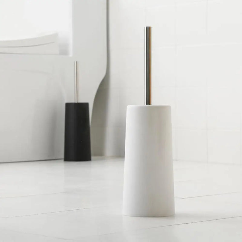 ensemble de brosse de toilette et support autonome pour salle de bain