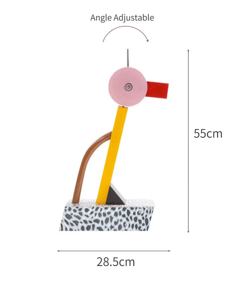 Novel Artistic Design LED Floor Lamp, Creative Color Building Blocks, Living Room Children's Room Station Light Angle Adjustable - vue 10 sur 9