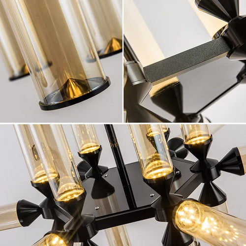 lampe à poser en verre design italien pour espaces modernes - vue 6 sur 19