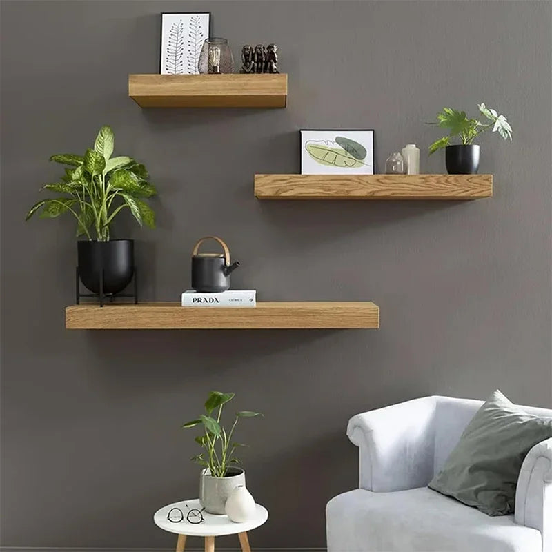 solution de rangement murale étagère design avec compartiment secret - vue 3 sur 9
