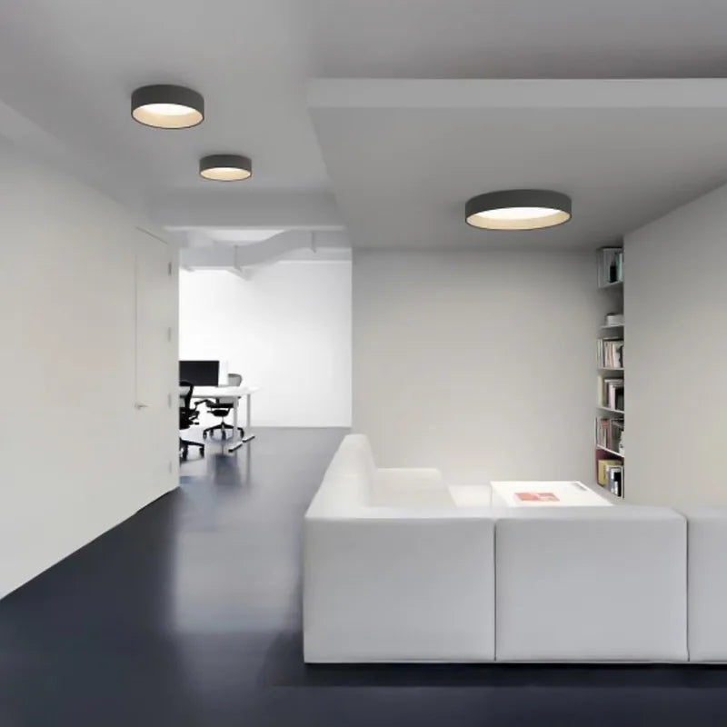 plafonnier led minimaliste pour un éclairage moderne intérieur - vue 5 sur 14