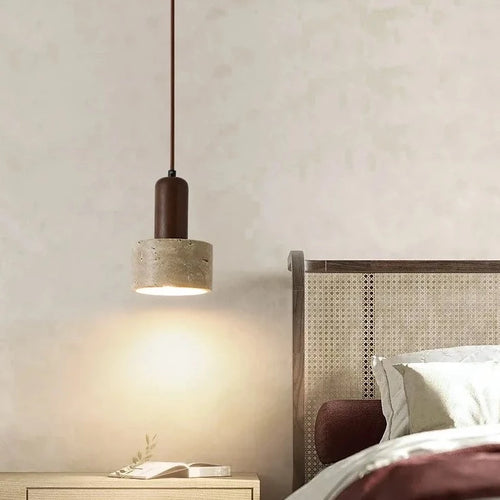Suspension LED chevet crème vent