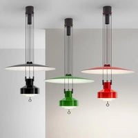 Lampe à Suspension réglable design lampe à Suspension Saliscendi nordique pour cuisine Restaurant lampe suspendue extensible créative