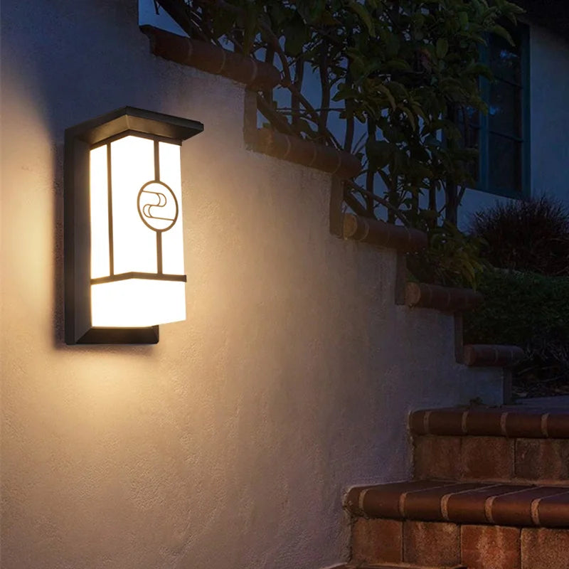 applique murale étanche en aluminium pour éclairage extérieur - vue 4 sur 12