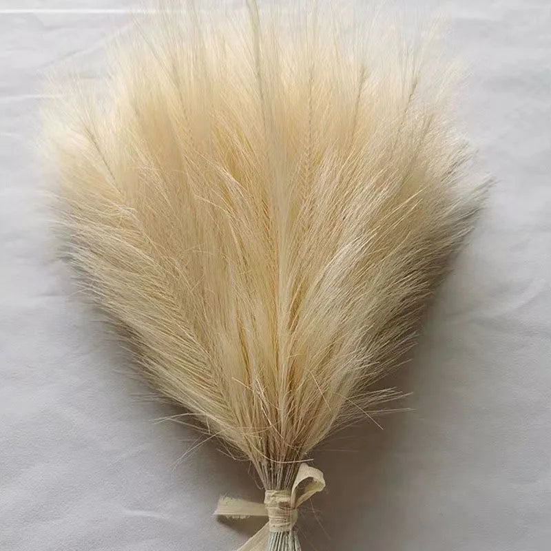 fleurs artificielles herbe de pampa pour décoration intérieure et fêtes - vue 18 sur 20