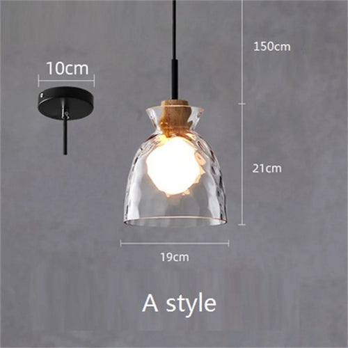 suspension LED design nordique moderne luminaire décoratif d'intérieur - vue 8 sur 8