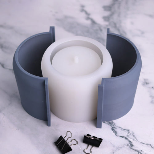 Large Size Planter Pot Mold Concrete  Planter Pot Silicone Molds DIY Clay Plaster Mold Creative Flower Pot Silicon Molds - vue 6 sur 10