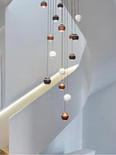 Creative chandelier for minimalist and modern lighting