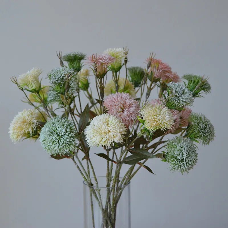 fleurs artificielles pour décoration de mariage et Noël - vue 2 sur 9