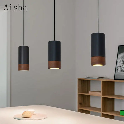 Minimalist designer pendant light for modern interior decor - vue 5 sur 7