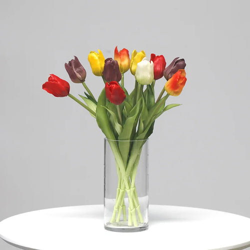 Realistic artificial tulips for wedding and party decorations - vue 5 sur 14