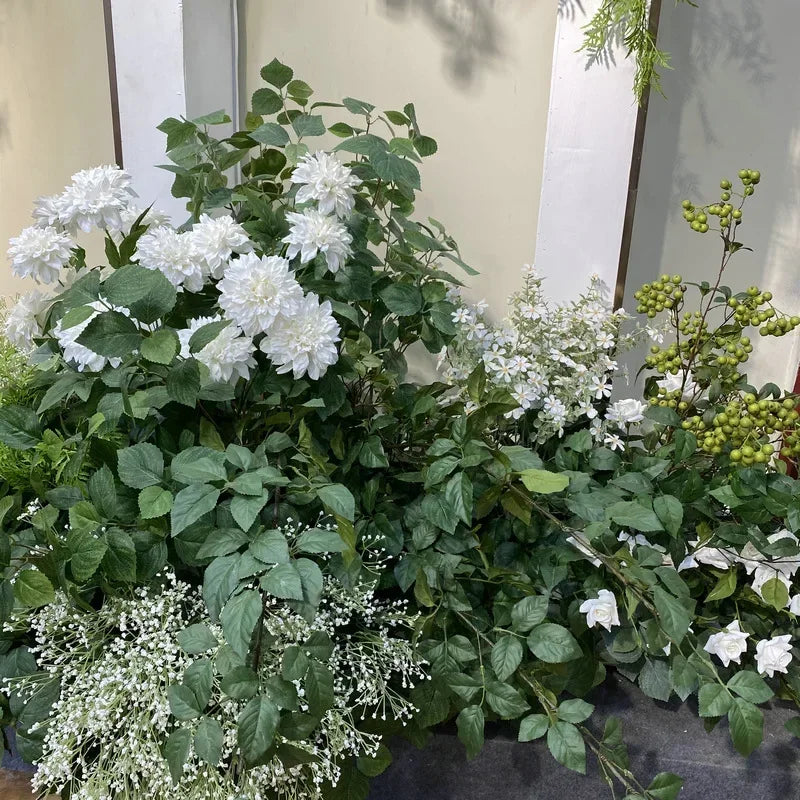 plante artificielle en tissu pour décoration intérieure moderne - vue 3 sur 10
