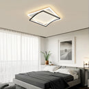 Carré Simple 	 moderne LED lustres lumières gradation Luminaire chambre Salon étude Foyer salle Salon éclairage lampes ménage