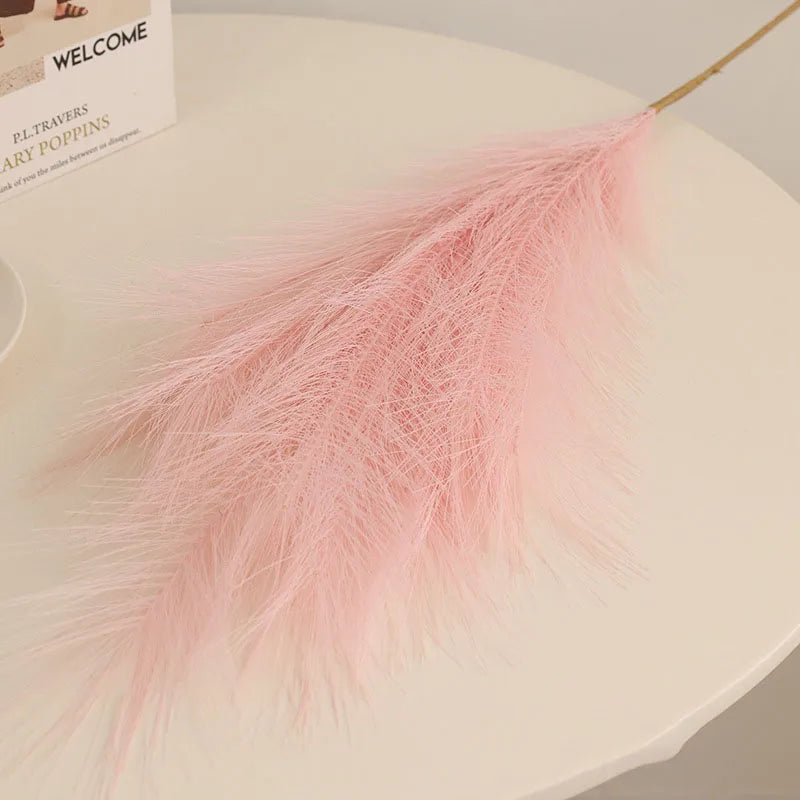 fleurs artificielles herbe de pampa pour décoration intérieure et fêtes - vue 7 sur 20