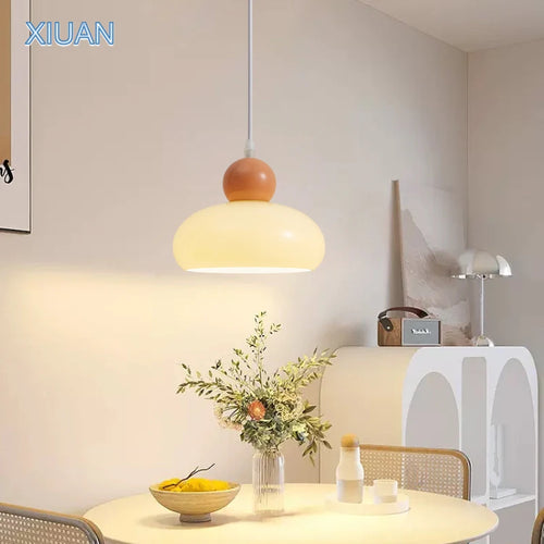 Lampe Verre Art Français E27 LED Suspendue Bauhaus - vue 3 sur 8