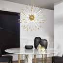 suspension en cristal de luxe éclairage décoratif pour tous les espaces