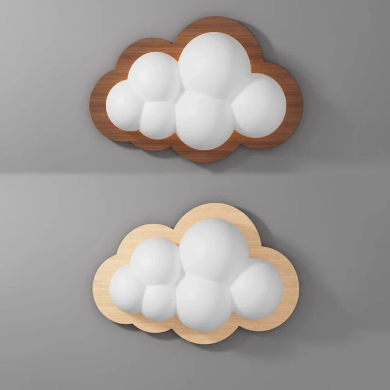 applique murale nuage décorative pour chambre d'enfant - vue 7 sur 10