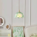 lustre européen en verre pour éclairage décoratif intérieur