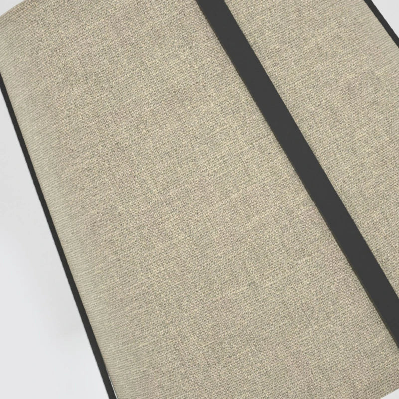 Nordic minimalist floor lamp with creative fabric shade - vue 5 sur 8