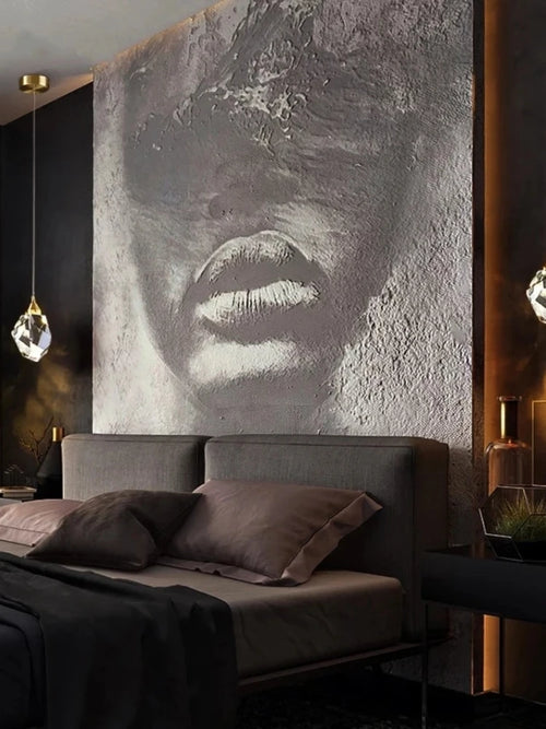 lustre en cristal nordique led pour intérieur - vue 4 sur 10