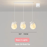 lustre ours/lapin décoratif salon/salle manger