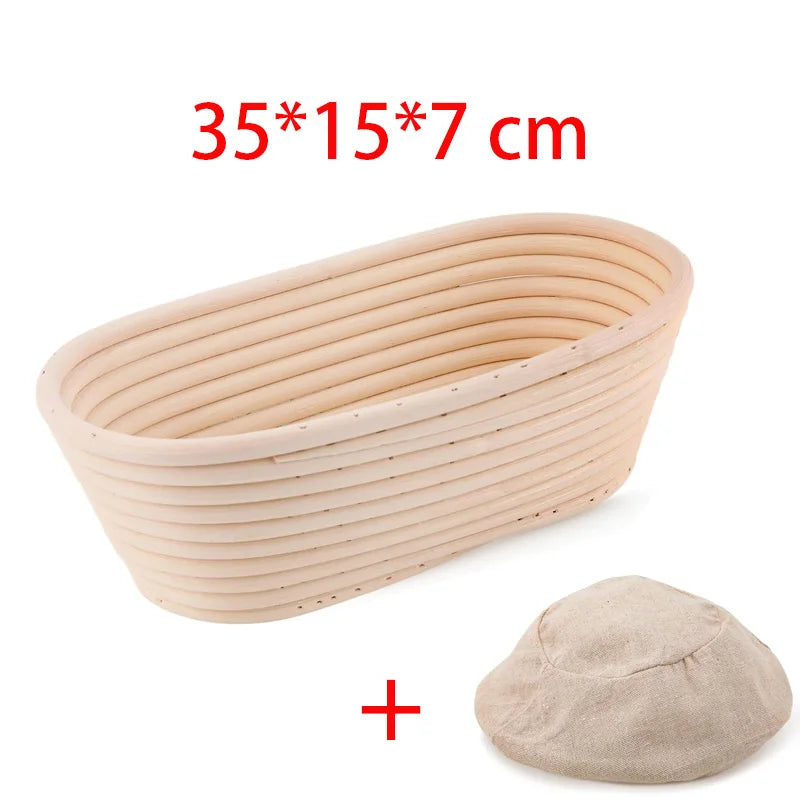 panier à pain en rotin naturel fait main pour fermentation de pâte au levain - vue 16 sur 21
