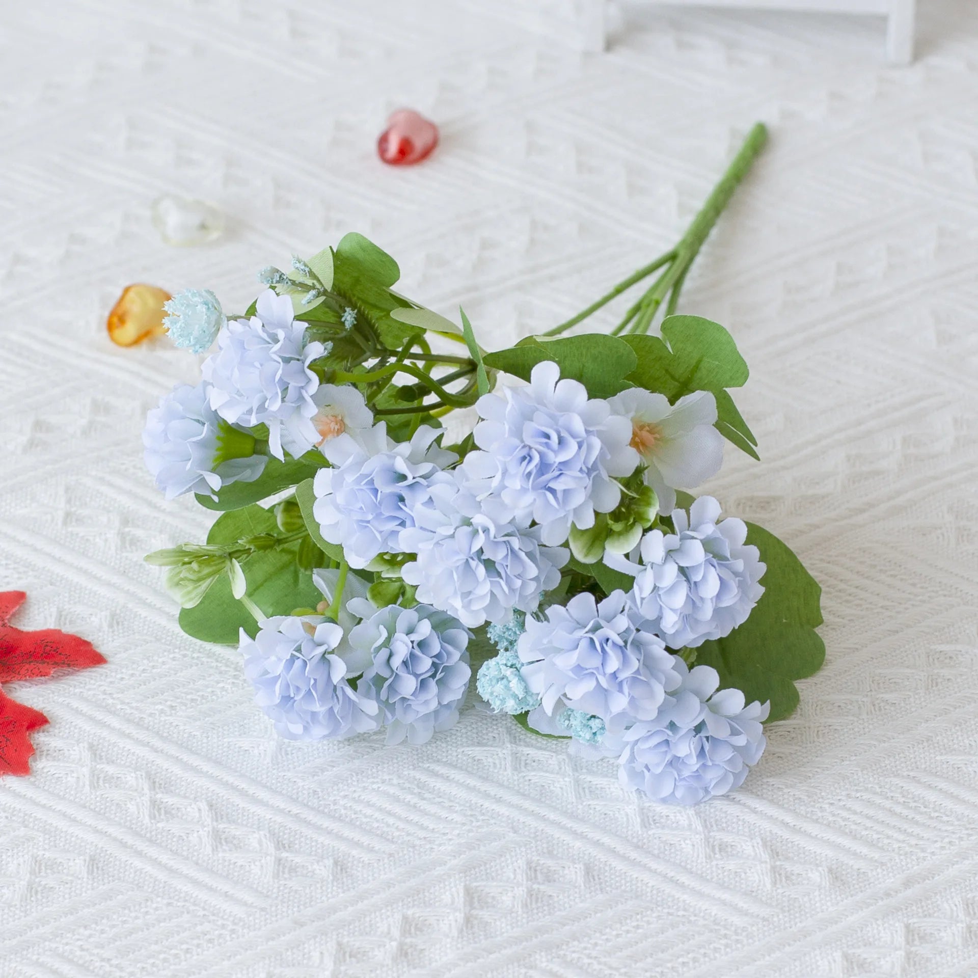 fleurs artificielles en soie pour mariage et décoration de jardin - vue 7 sur 8
