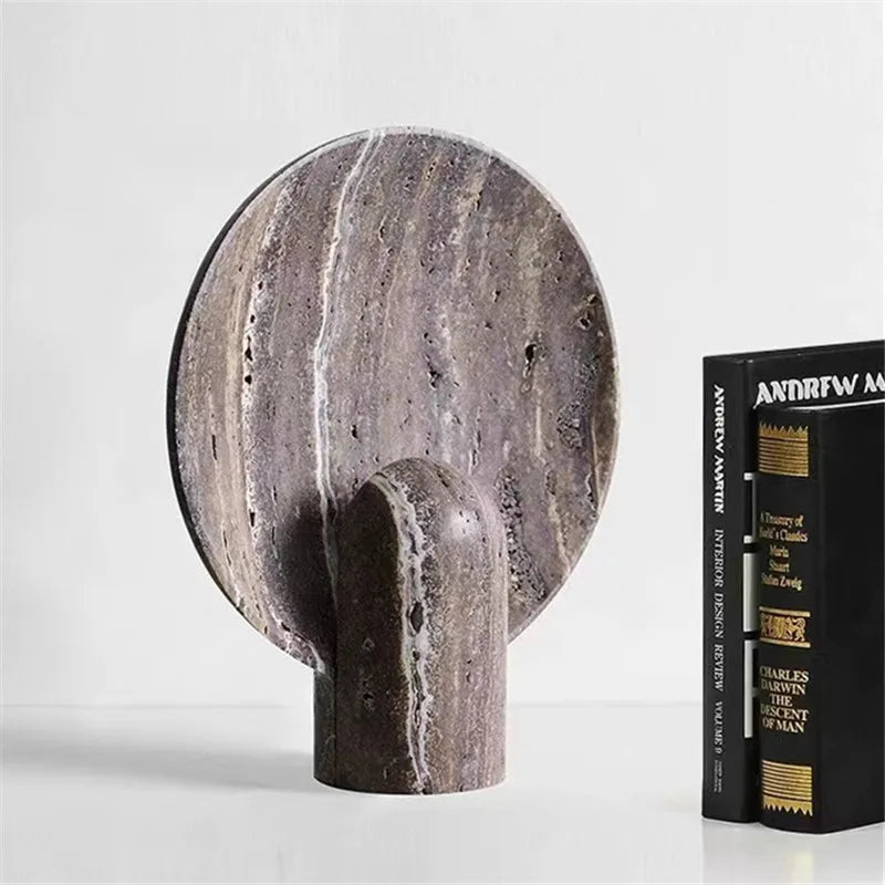 lampe de bureau créative en marbre pour décoration moderne - vue 5 sur 7