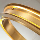 lustre en anneau post-moderne minimaliste italien led