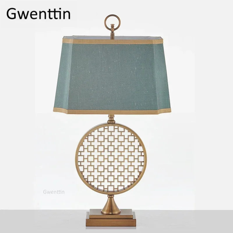 lampe à poser style chinois pour décoration intérieure moderne - vue 6 sur 13