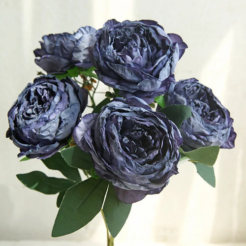 bouquet de pivoines artificielles pour décoration et photographie - vue 11 sur 11