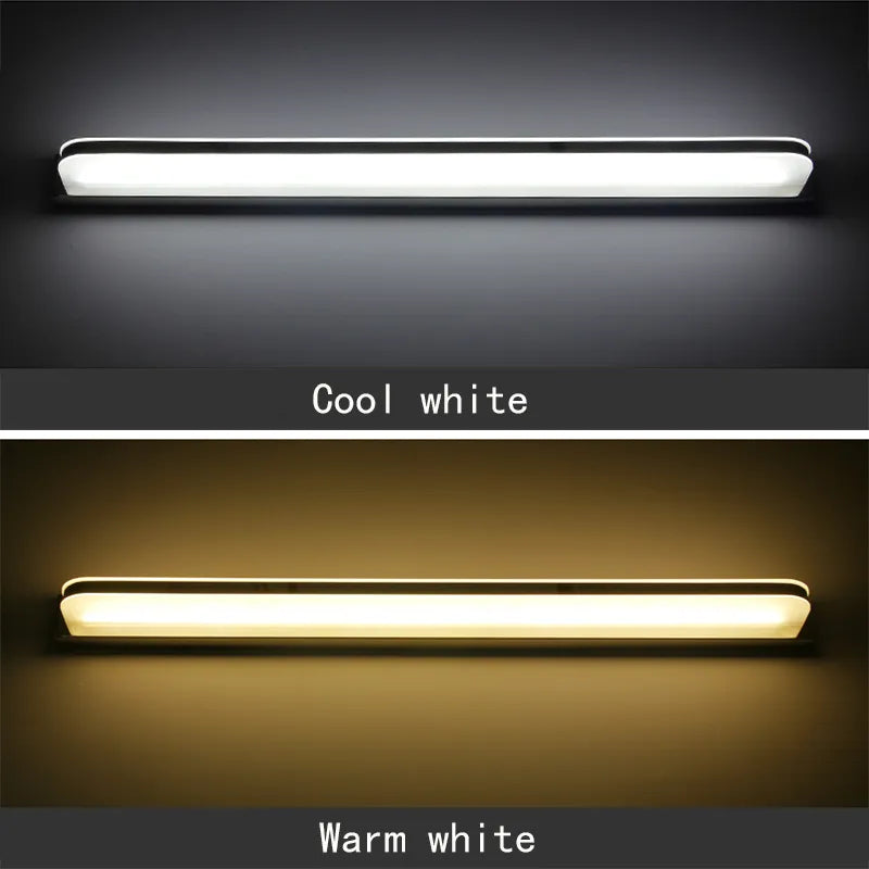applique murale LED étanche miroir 9W 12W avant lumière salle de bain salon chambre maquillage  LED - vue 6 sur 8