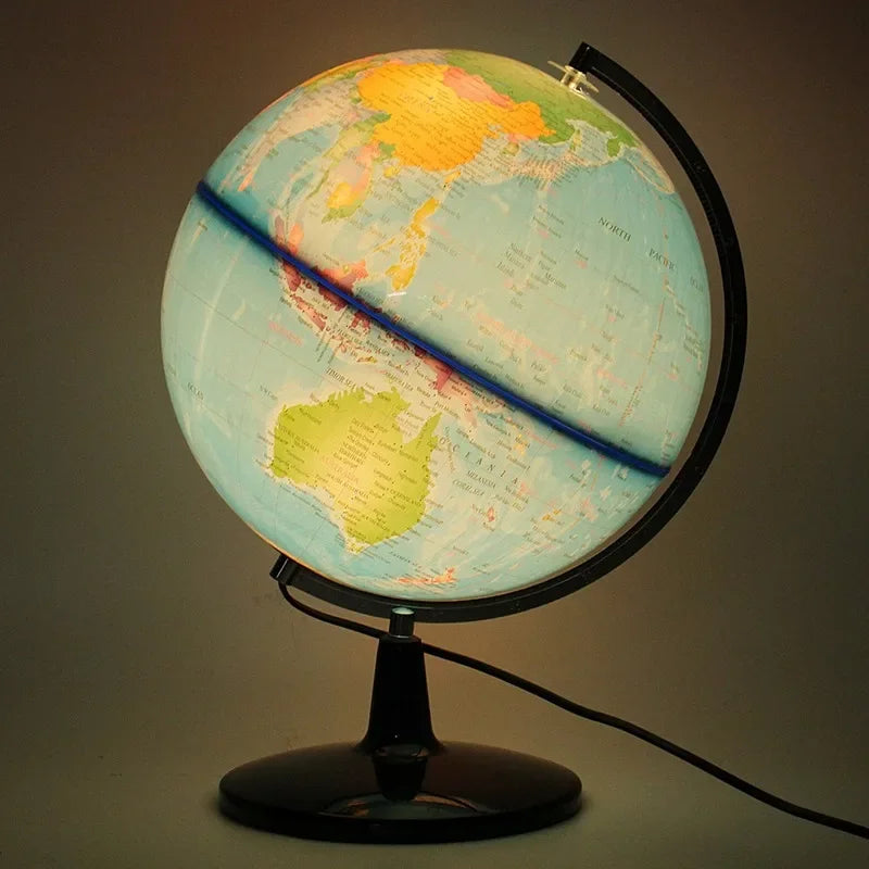 globe terrestre lumineux éducatif pour apprendre aux enfants - vue 6 sur 7